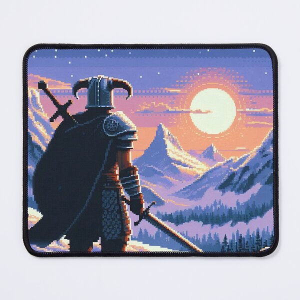 Item preview, Skyrim Warrior Watching The Sunset designed and sold by Jake-Carter0.