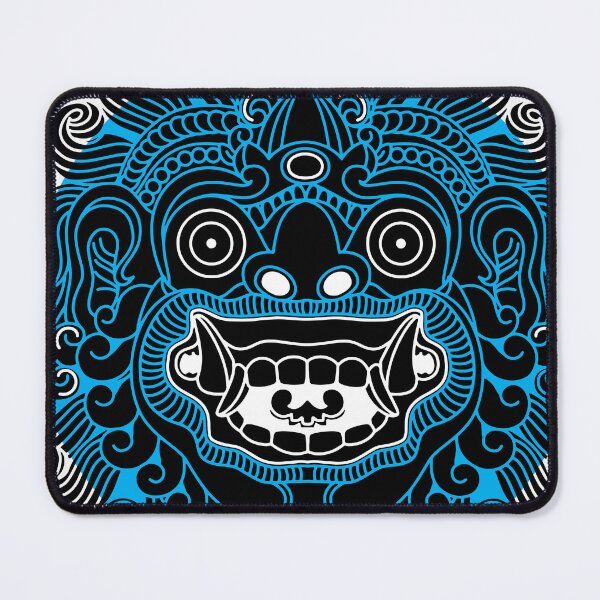 Item preview, Beautiful YEK THAI Face lai thai traditional in classic blue designed and sold by Bspaces.