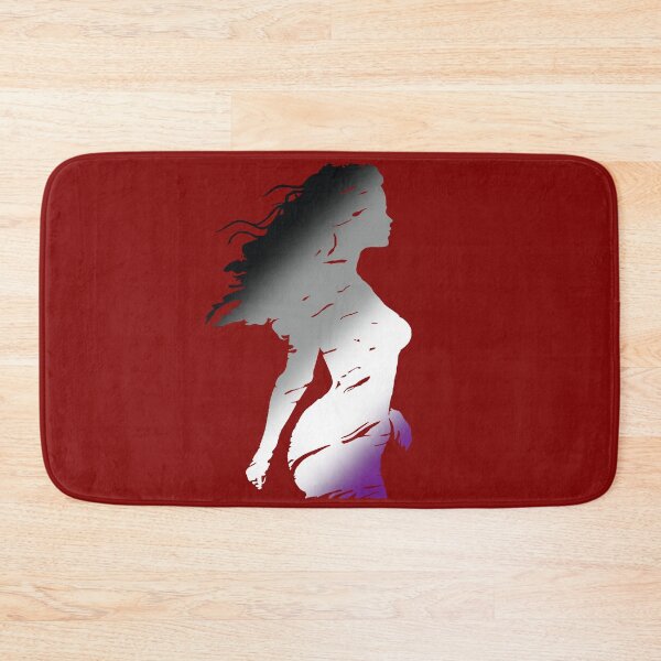 Item preview, Beautiful Silhouette of a woman in Asexual Pride Flag Colors, Ace Art designed and sold by Travelslightly.