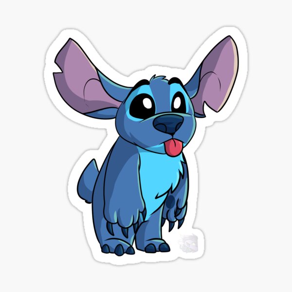 Stitchy Blep Sticker