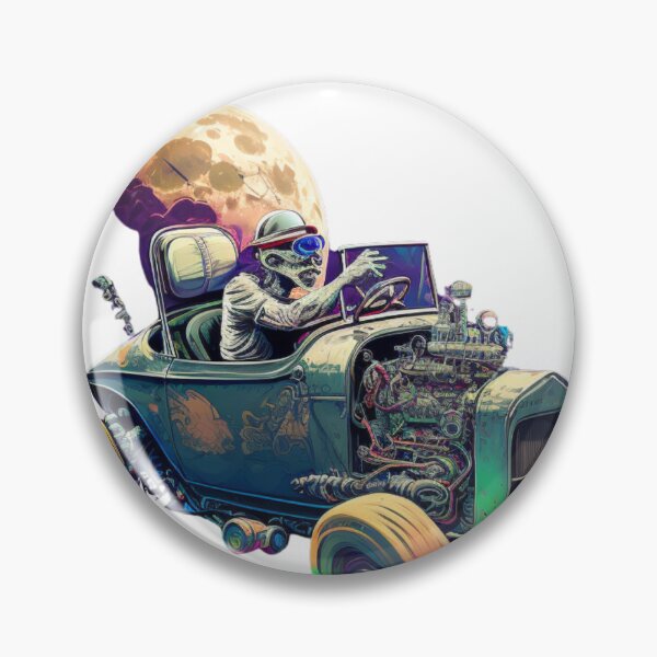 Item preview, Intergalactic Hot Rodder 2 designed and sold by Sillytoe.