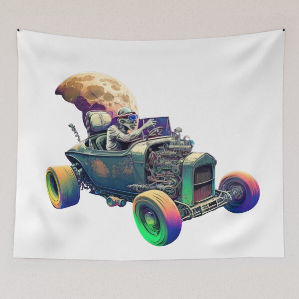 Item preview, Intergalactic Hot Rodder 2 designed and sold by Sillytoe.