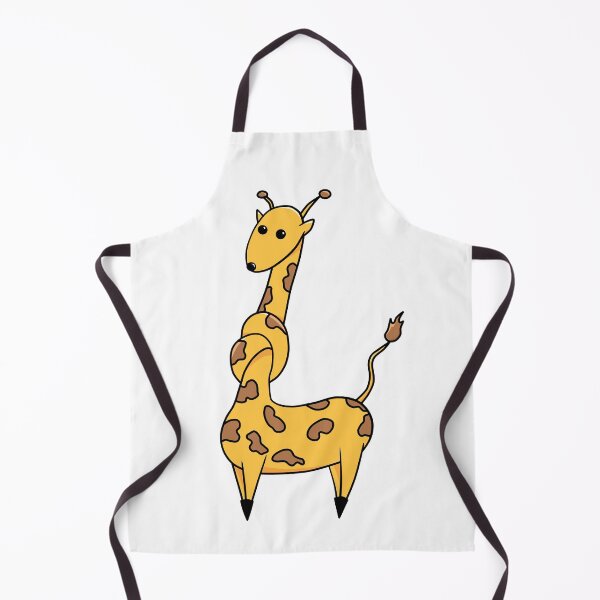 Item preview, Cartoon Giraffe with Knotted Neck designed and sold by Petalette.