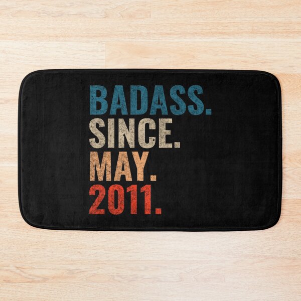 Item preview, Badass since May 2011 Vintage 2011 May birthday gift designed and sold by Teelogic.