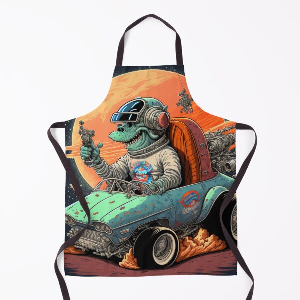Item preview, Galactic Lizard's Space Chase designed and sold by Sillytoe.