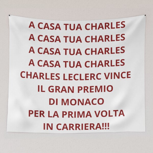 Item preview, A casa tua Charles Leclerc designed and sold by CrazyFace5.