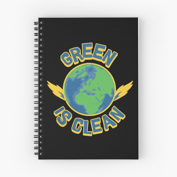 Item preview, Green Is Clean Climate Awareness designed and sold by DomTeesHaven.