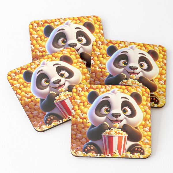 Item preview, Panda's Popcorn Paradise designed and sold by Sillytoe.