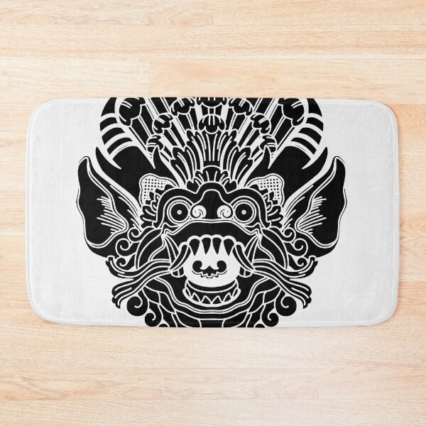 Item preview, YEK THAI Face  lai thai traditional in classic Black designed and sold by Bspaces.