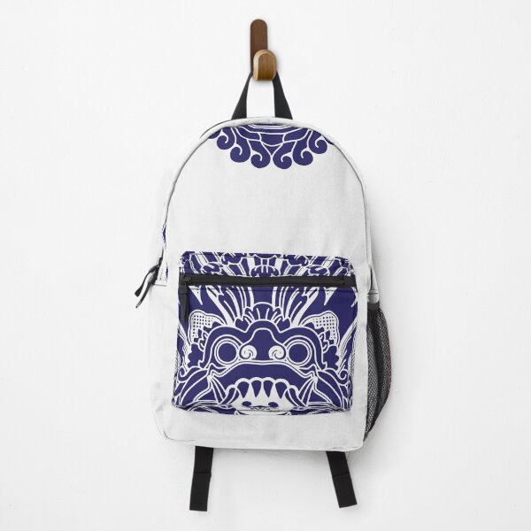 Item preview, YEK THAI Face lai thai traditional in classic Blue designed and sold by Bspaces.