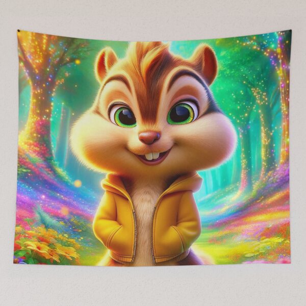 Item preview, Enchanted Forest Chipmunk designed and sold by Sillytoe.