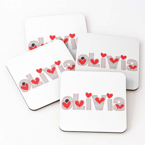 Item preview, Olivia Name (For a special design or colour use BUBBLE Mail) designed and sold by eajob.