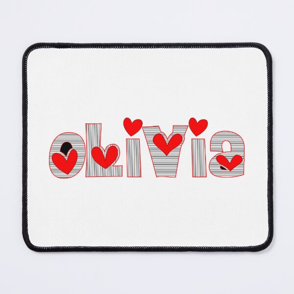 Item preview, Olivia Name (For a special design or colour use BUBBLE Mail) designed and sold by eajob.
