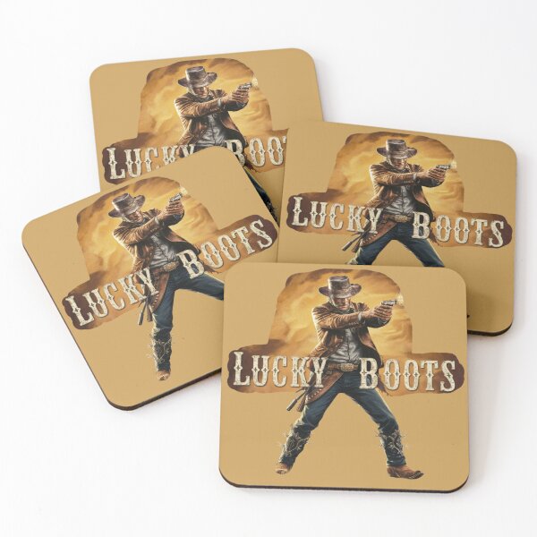 Item preview, Classic cowboy advice: Lucky boots ? t-shirt  designed and sold by Ajax90.