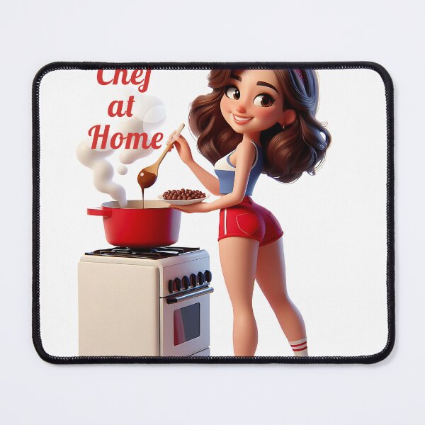 Item preview, Chef at home wife pretty  designed and sold by Greenbessela.
