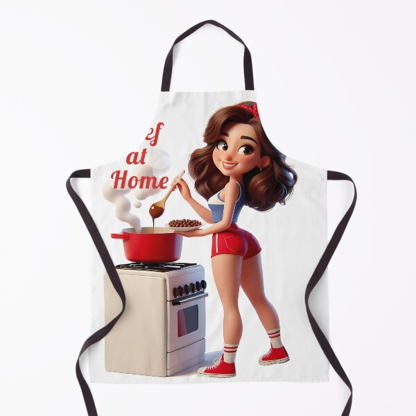 Item preview, Chef at home wife pretty designed and sold by Greenbessela.