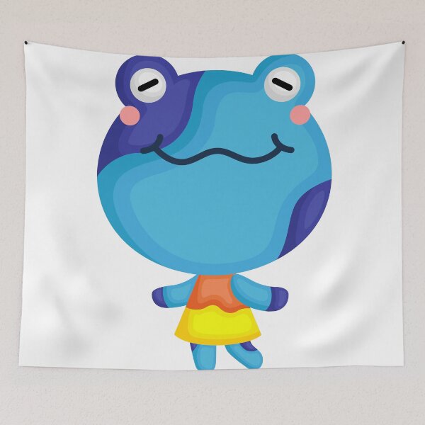 Item preview, Cheerful Blue Frog designed and sold by Sillytoe.