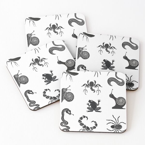 Item preview, Black Glitter Spooky Cute Raptiles  Goth Mug Decor designed and sold by CyberArtistOne.