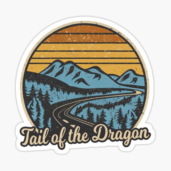 Item preview, Tail Of The Dragon Retro designed and sold by Esskay Designs.