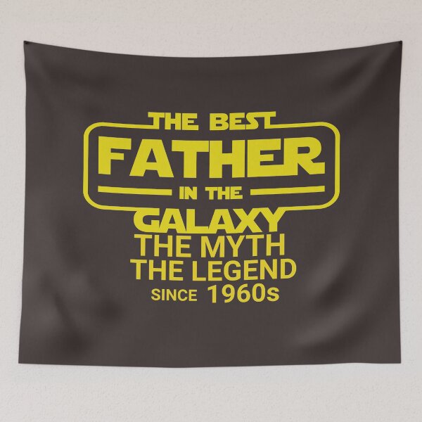 Item preview, FATHERS DAY GIFT BEST FATHER IN THE GALAXY SINCE 1960S designed and sold by Terrence Webster.