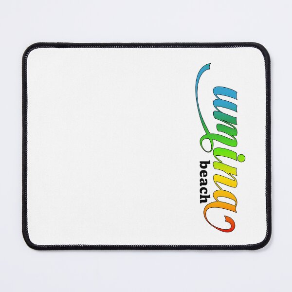 Item preview, Umina Beach Lettering - Rainbow Script and Black Text  designed and sold by Corinne Alexa Jackson.