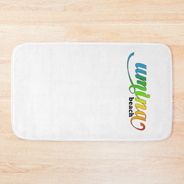Item preview, Umina Beach Lettering - Rainbow Script and Black Text  designed and sold by Corinne Alexa Jackson.