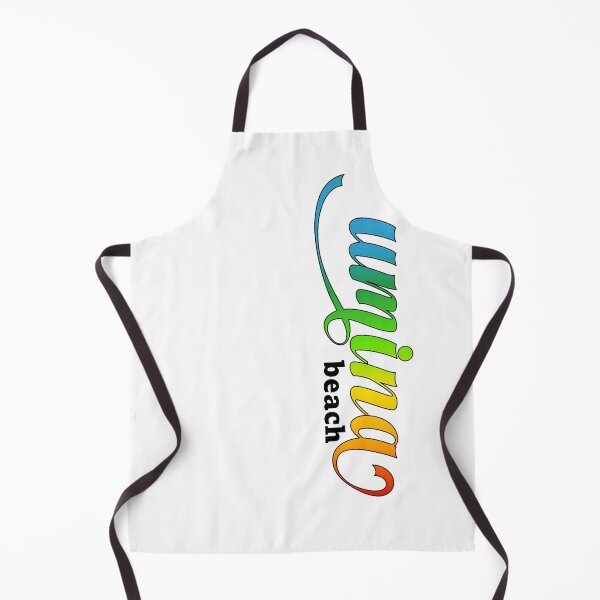 Item preview, Umina Beach Lettering - Rainbow Script and Black Text  designed and sold by Corinne Alexa Jackson.