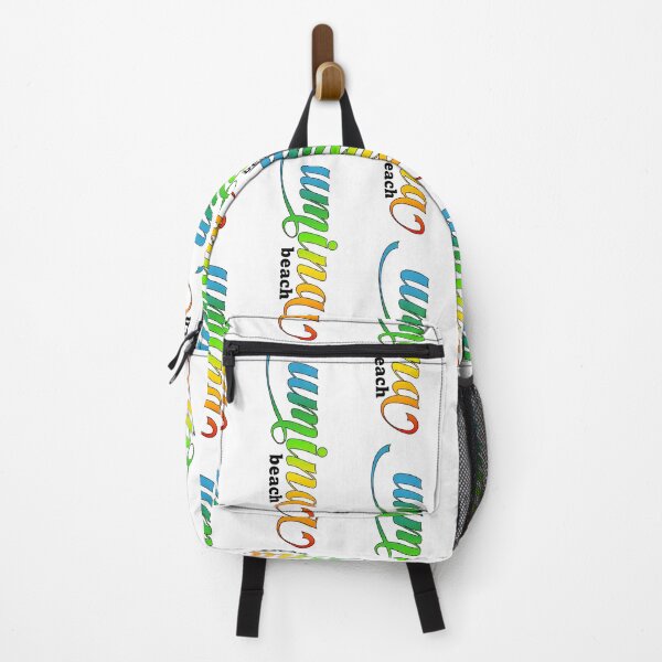 Item preview, Umina Beach Lettering - Rainbow Script and Black Text  designed and sold by Corinne Alexa Jackson.