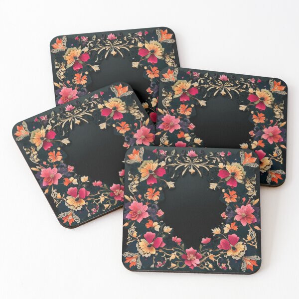 Item preview, Floral Border Patterned designed and sold by Sadia  Jannat.
