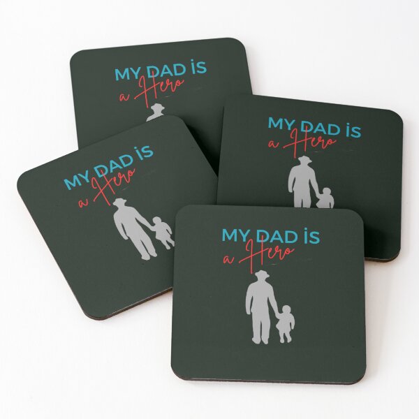 Item preview, My Dad is a Hero designed and sold by Aise06.