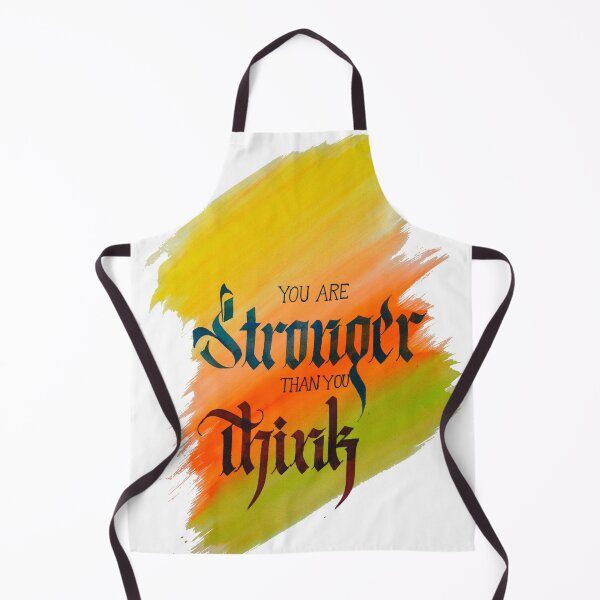 Item preview, "You are Stronger than you think" - Calligraphy Art designed and sold by swetang25.