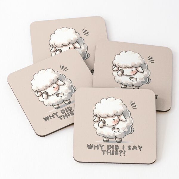 Item preview, Sheepy Rumination - but why?!  designed and sold by Queueka.