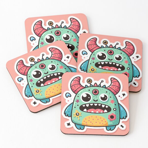 Item preview, Cute monster designed and sold by TigerParrrot.