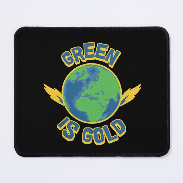 Item preview, Green Is Gold Climate Awareness designed and sold by DomTeesHaven.