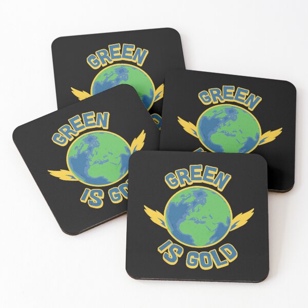Item preview, Green Is Gold Climate Awareness designed and sold by DomTeesHaven.