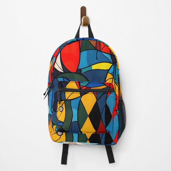 Item preview, Abstract painted elephants in a mosaic style designed and sold by DMay-art.