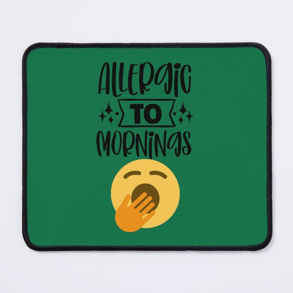 Item preview, Allergic to mornings designed and sold by Cris888.