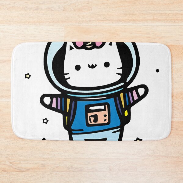 Item preview, cute unicorn cat astronaut designed and sold by TigerParrrot.
