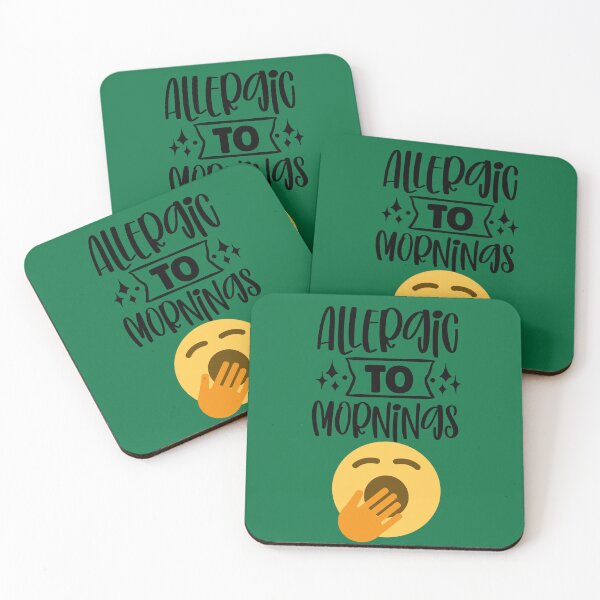 Item preview, Allergic to mornings designed and sold by Cris888.