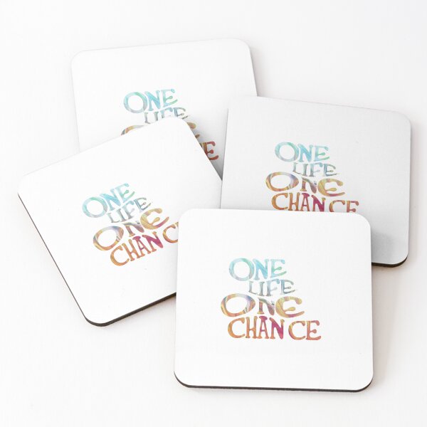 Item preview, one life colorful inscription designed and sold by Moris-shop.