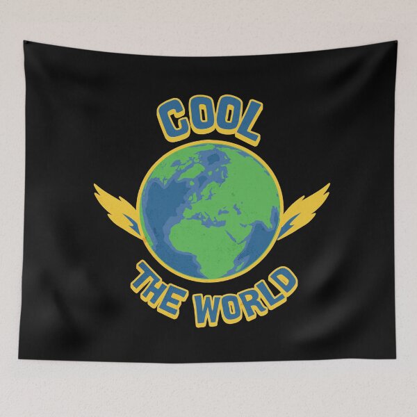 Item preview, Cool The World Climate Awareness designed and sold by DomTeesHaven.