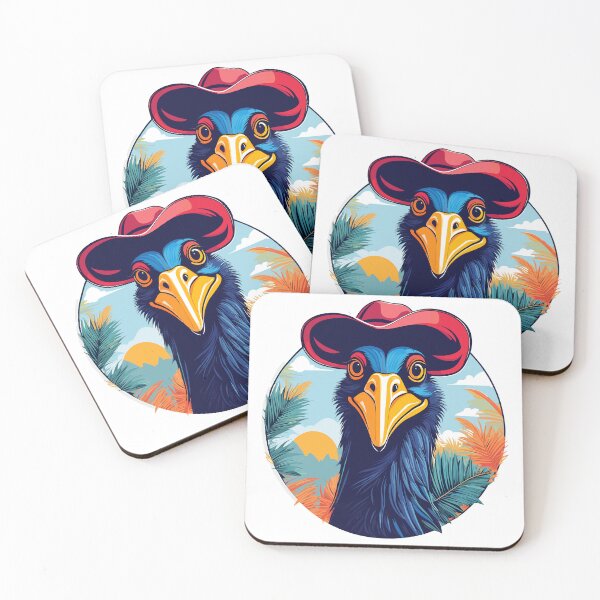 Item preview, Cute Cassowary designed and sold by WildlifeInc.
