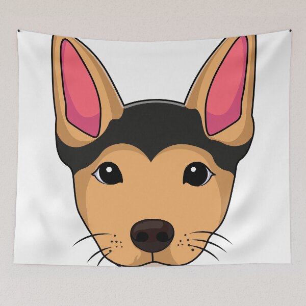 Item preview, apollo dog face designed and sold by ApolloStoreHD.