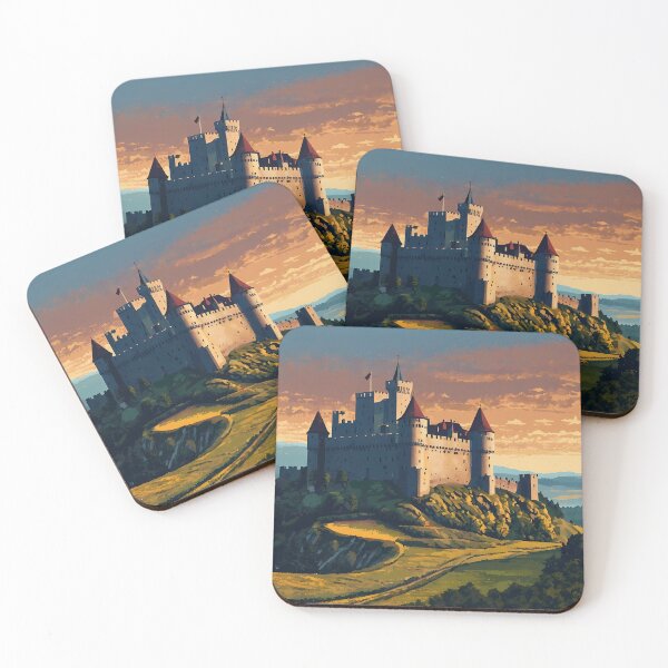 Item preview, Medieval Castle designed and sold by AICreativeArts.