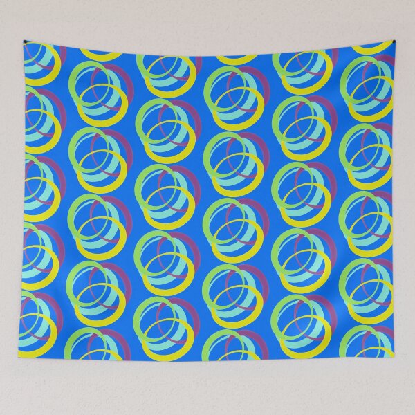 Item preview, Copy of Cute Three Colourful Rings  designed and sold by Pattern Hub.