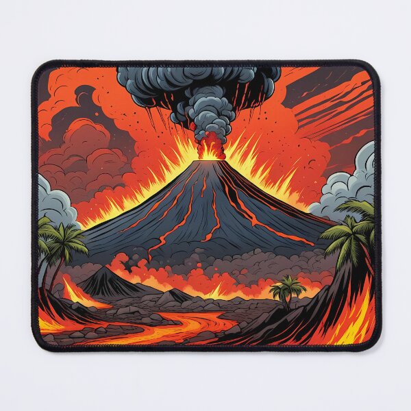 Item preview, Volcano Eruption designed and sold by AICreativeArts.
