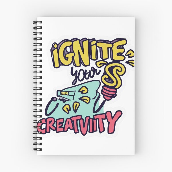Item preview, Ignite Your Creativity Light Bulb & Pencil Design designed and sold by NiftyWrx.