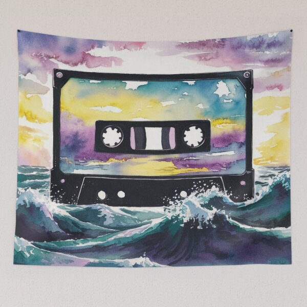 Item preview, Vintage Vibes: Sea within a Cassette designed and sold by DJ-Portable.