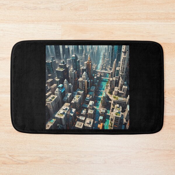 Item preview, Futuristic Cityscape designed and sold by AICreativeArts.