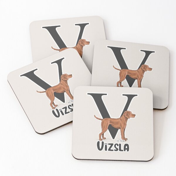 Item preview, V is for Vizsla designed and sold by Elspeth Rose Design.